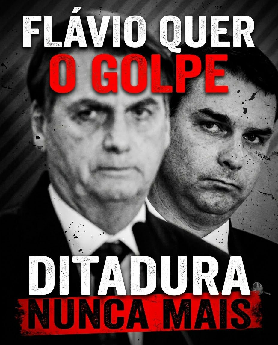 301270Paulo's tweet photo. FLÁVIO QUER O GOLPE
DITADURA NUNCA MAIS
DEFENDA NOSSA DEMOCRACIA https://t.co/3D3BTfEMix