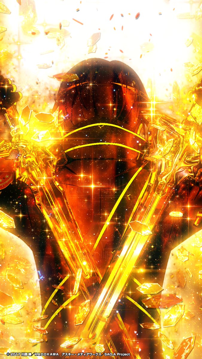 SAO_KYORAKU's tweet photo. 2026年10月7日(水)
⋆┈┈┈┈┈┈┈┈┈⋆
【eソードアート・オンライン アリシゼーション 夜空】

本日はキリトの誕生日なので2回目の更新!!
歴代の【キリト】の激アツ演出を改めて掲載!!
思う存分ご堪能下さい⚔ https://t.co/hfllbbsnB4