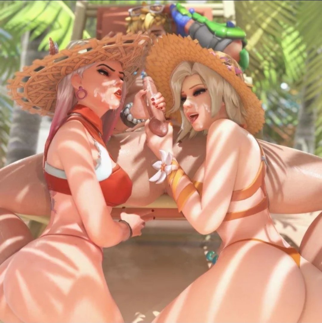 HealSlutVi's tweet photo. Never gonna stop being a slut with @pornbrainedslut. Always her duo. Together we make all the carrys cum. Even the enemies~

#nsfw #overwatch #healslut https://t.co/URB6iHLRC3