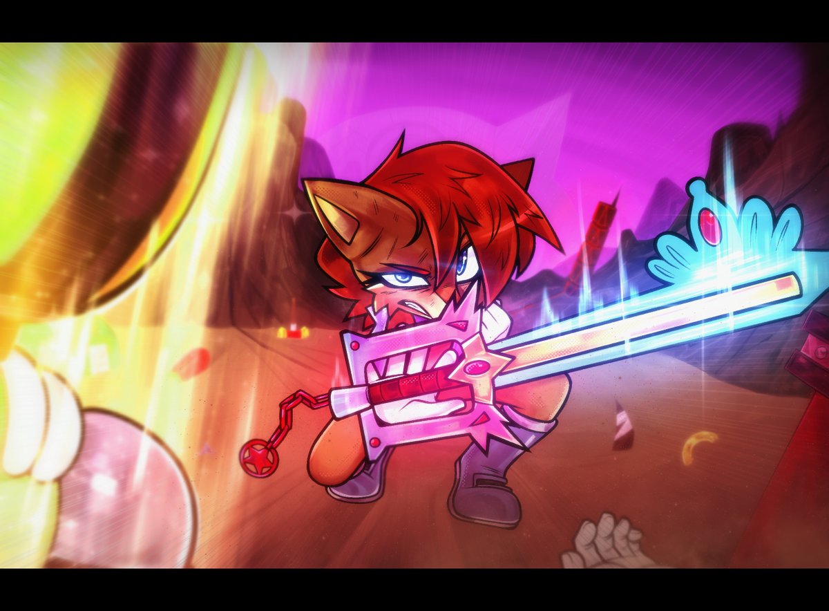 Kibichi_'s tweet photo. Wiping All Out! #SallyAcorn https://t.co/UsKTFh2T3F