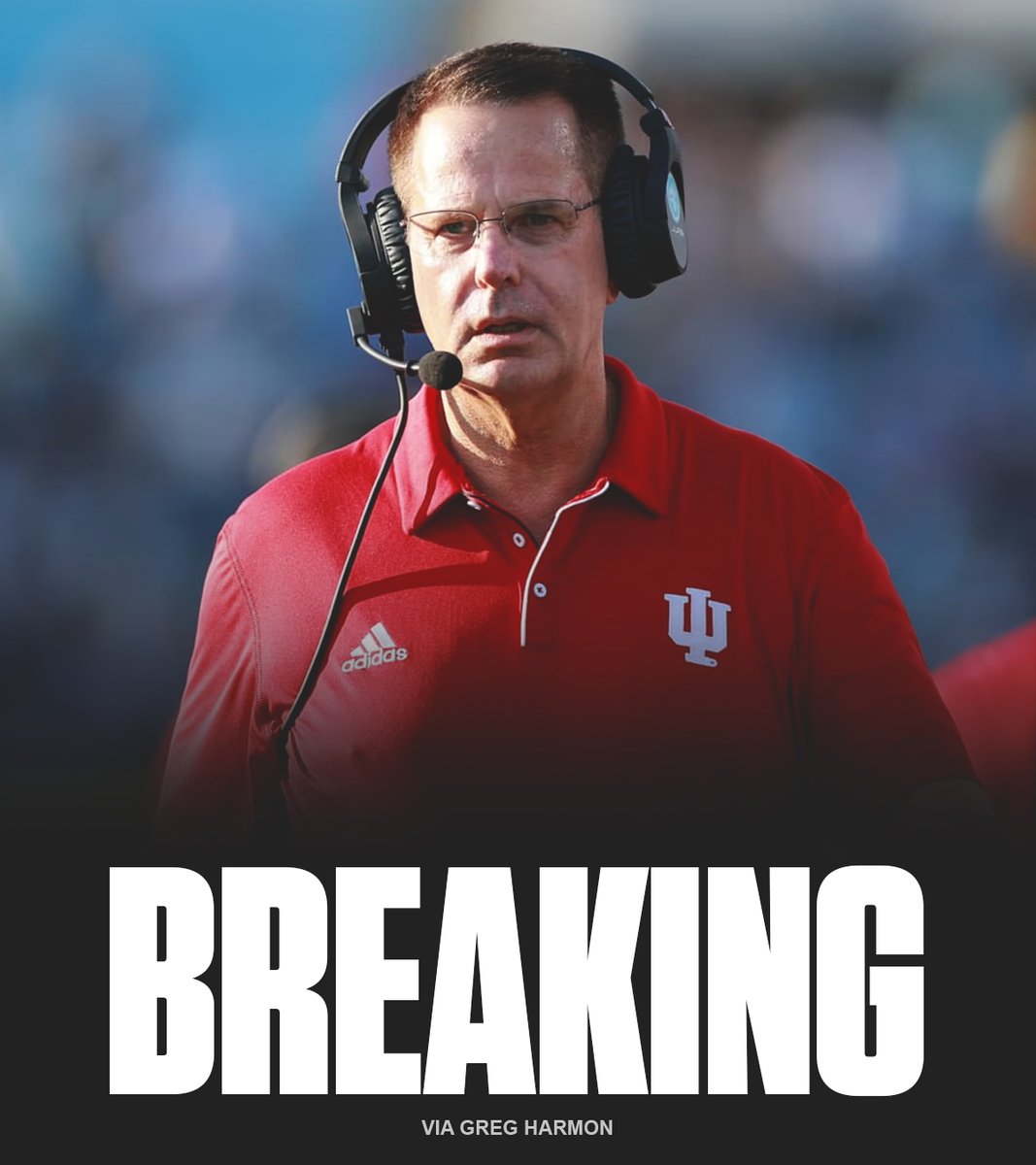 GregHarmonCFB's tweet photo. BREAKING: Indiana and UMass have mutually agreed to cancel their scheduled 2027 matchup.

Curt Cignetti reportedly told administrators the Hoosiers are “trying to get the strength of schedule back under control.” https://t.co/4pSQRCQGMj