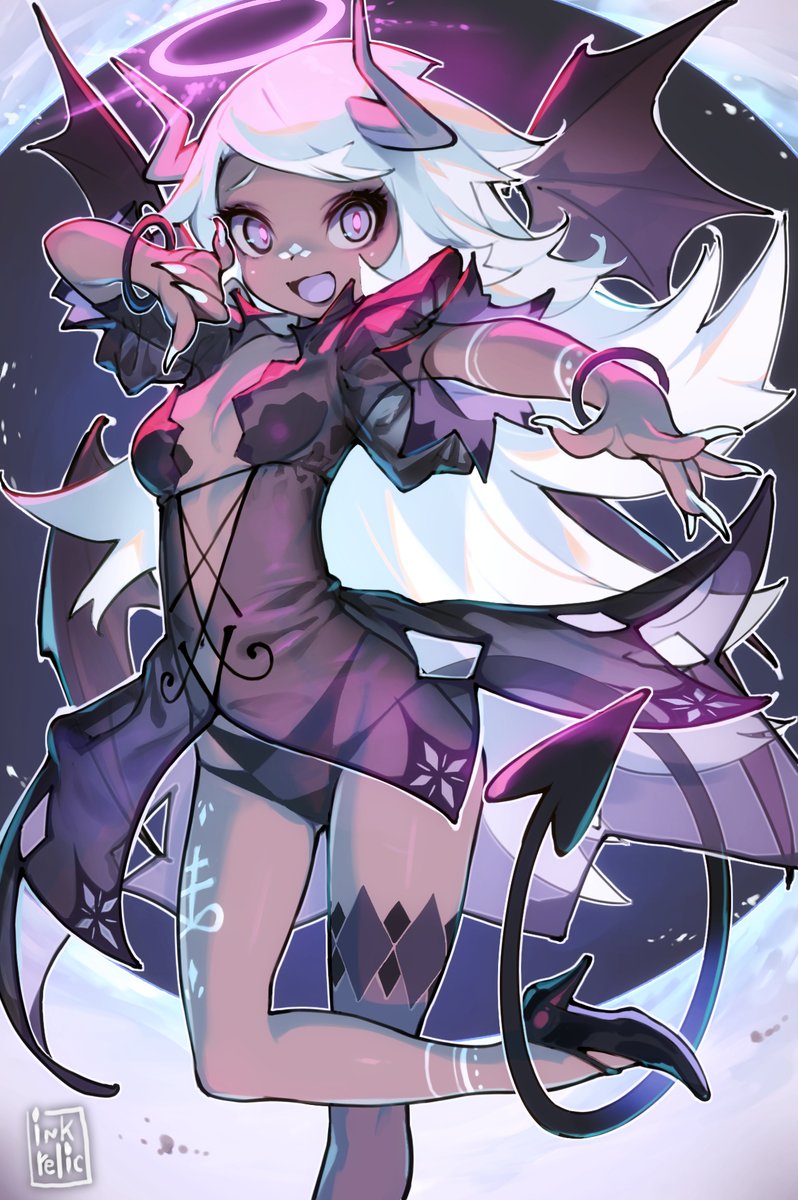 ink_relic's tweet photo. Demon Emily 🎃
#HazbinHotel https://t.co/cYa96Yrmgy