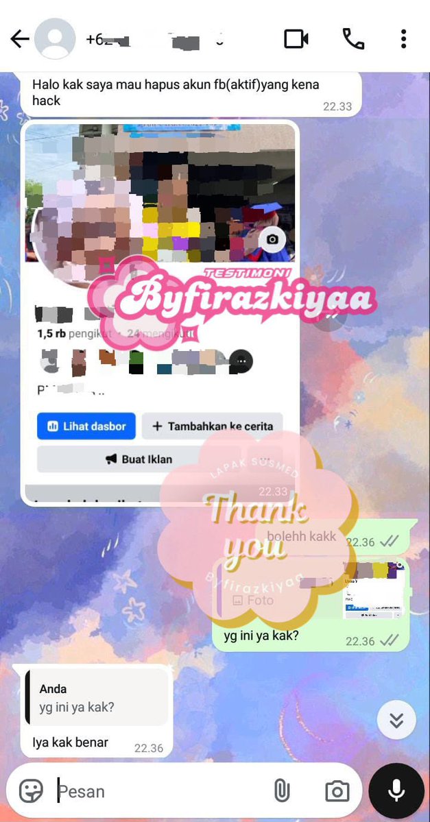 byigger's tweet photo. Ready Ya Jasa Pemulihan Akun,Balikin akun, Hack Akun,Hapus Akun,Sadap whatsapp, Lacak Lokasi DLL

Facebook,Line, Tiktok, WhatsApp instagram •ALL SOSMED📱

| Terhalang kode login/A2f
| Akses hilang total/Akun di hack 
| Akun nonaktif/Terkunci 

Full testi, konsultasi wa di Bio🗣 https://t.co/YBfYP3pXqL
