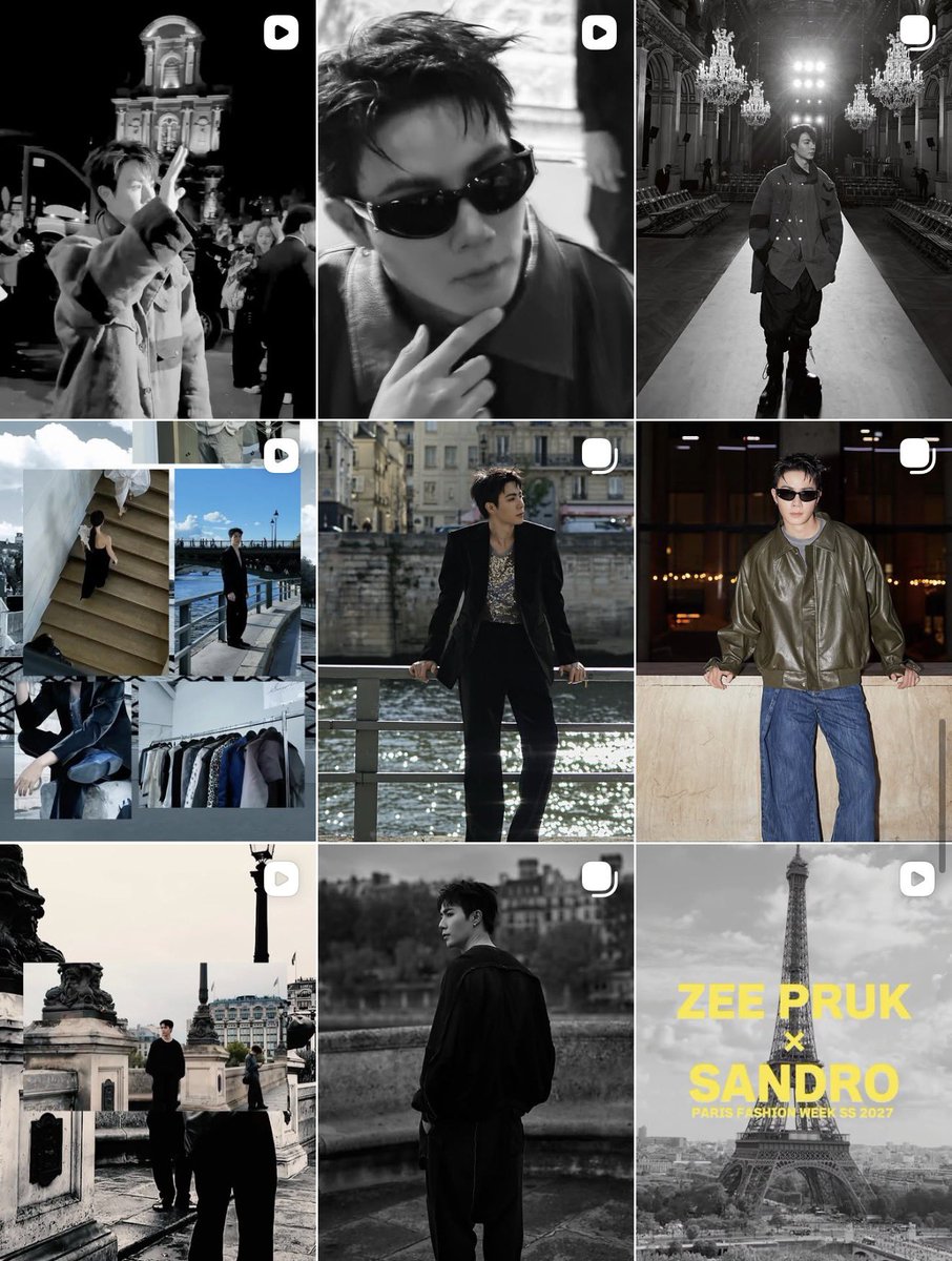 HO_myuniverse's tweet photo. Please definitely check out the Paris Fashion Week content☑️

In particular, please check out the Yohji Yamamoto brand content, #ZeePruk, and the #yohjiyamamoto hashtags.

IG https://t.co/TIeaV1y6I2
TikTok https://t.co/N2MxQ7M6mN

ZEE PRUK IN PFW 2027
#YohjiYamamotoXZeePruk https://t.co/PwFYb26fAu