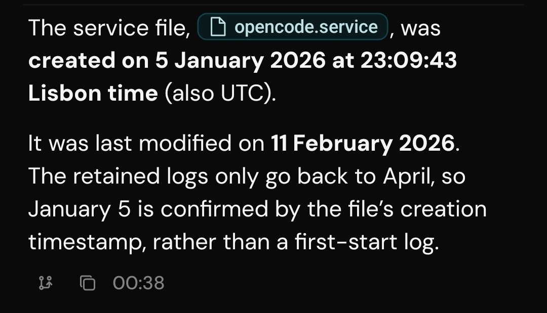 revezsilva's tweet photo. @thdxr Have an instance running since January. Almost never touch it, but it always works when I need it.

Amazing. https://t.co/Tz3PLmy4Yl