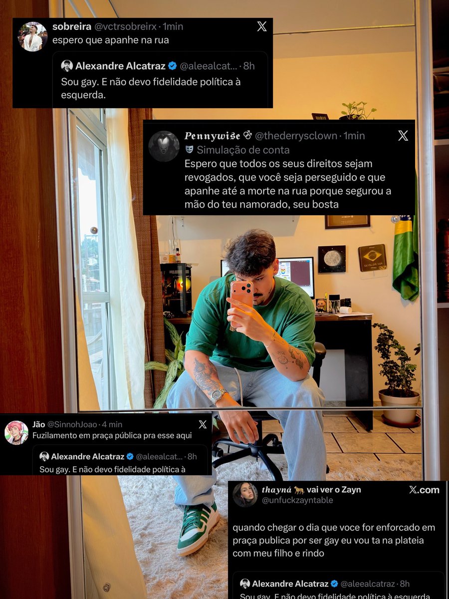 aleealcatraz's tweet photo. Essa é a galera da esquerda que quer virar voto para o Lula? KKKKK 

Esses comentários são da mesma galera que diz que a direita no poder vai acabar com gays 

Isso aqui é só pra vocês verem o que um gay que pensa diferente da grande maioria passa. https://t.co/ivkSusiUSd