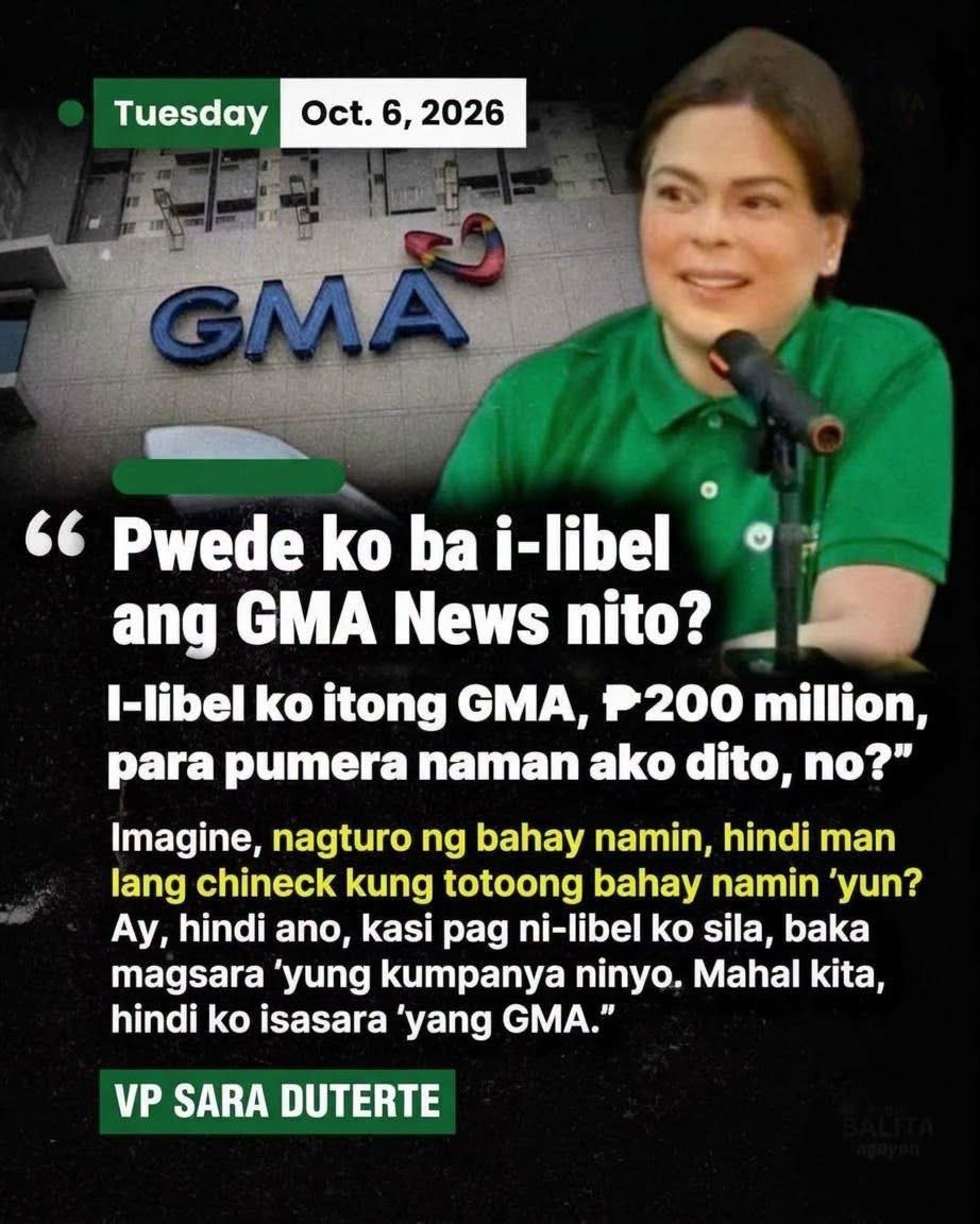 jesusfalcis's tweet photo. 🚨 Si Katay Digong, pinasara ang ABS-CBN dahil nilabas neto yung anti-Duterte political ads paid for by Sonny Trillanes.

⚠️ Si Sara Duterte, ipapasara ang GMA-7 dahil sa Rodulfo Gracioso affidavit kapag siya ay naging Presidente.

Mark my words!

💣 https://t.co/7PywKIwtZC