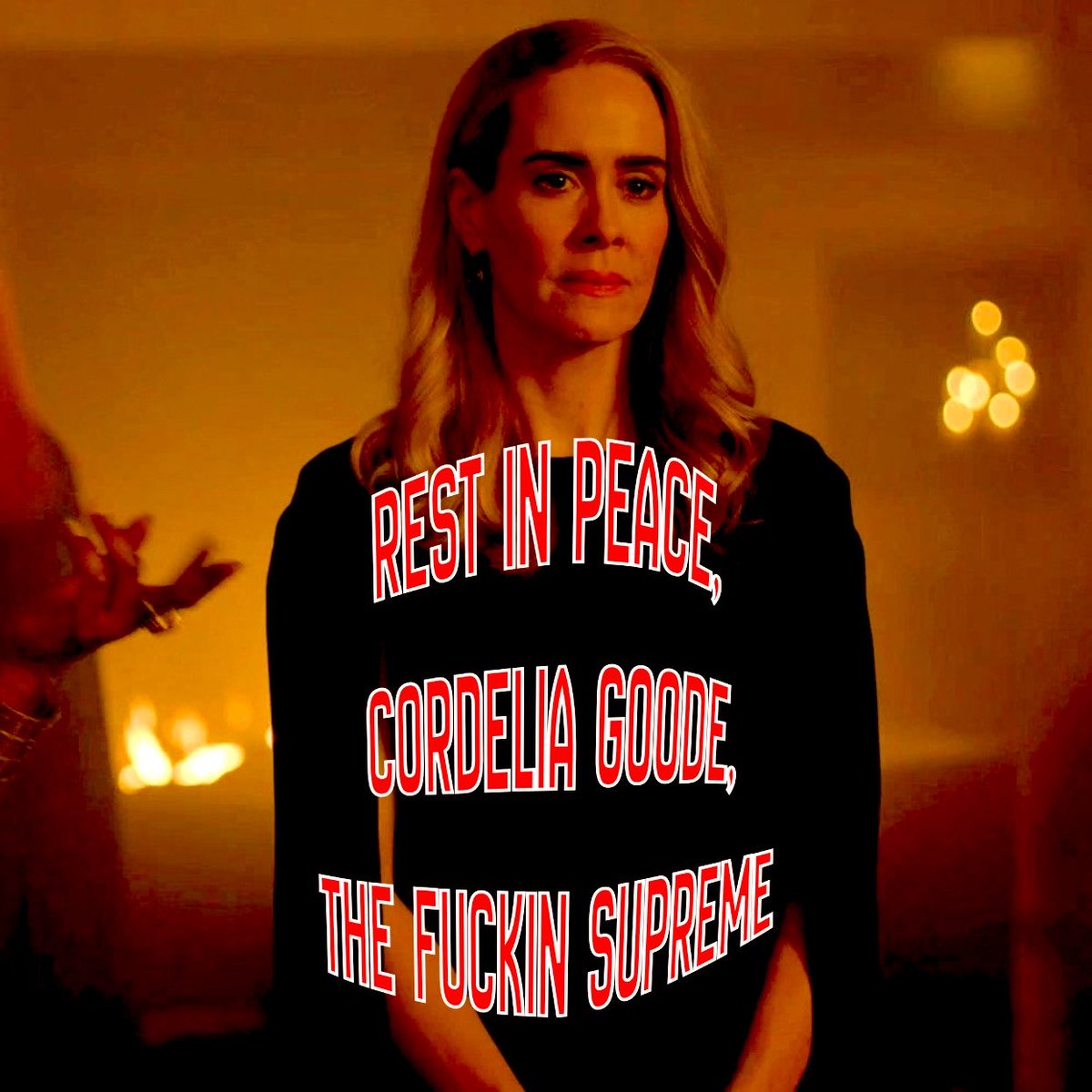 WherevrYou_Are's tweet photo. AHS 13 SPOILER. IF YOU HAVEN’T WATCHED THE LATEST EPISODE.. DONT UNCOVER. https://t.co/DbBPcqJWbf