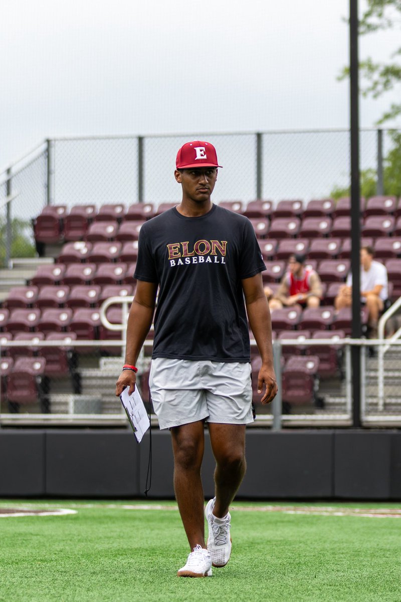 ElonBaseball's tweet photo. Can’t forget our newest addition to the staff! https://t.co/eWV1uem6aK