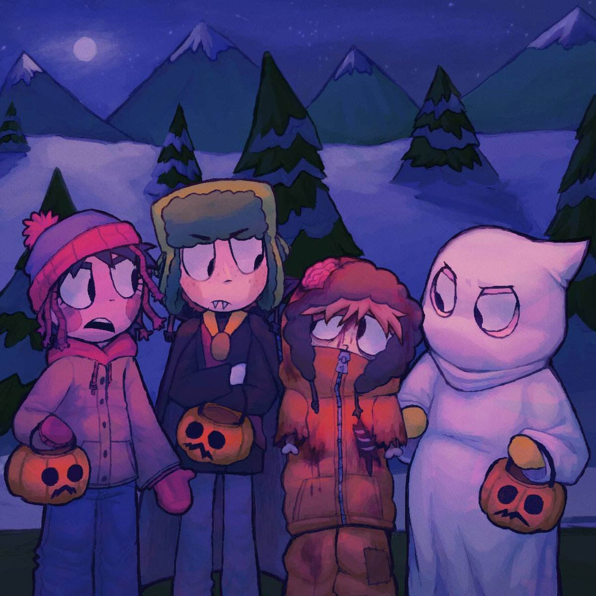 SoUTHPaRKoLoGY's tweet photo. #SouthPark #SouthParkFanArt #SoUTHPaRKoLoGY #Halloween https://t.co/4mukxqvyfl