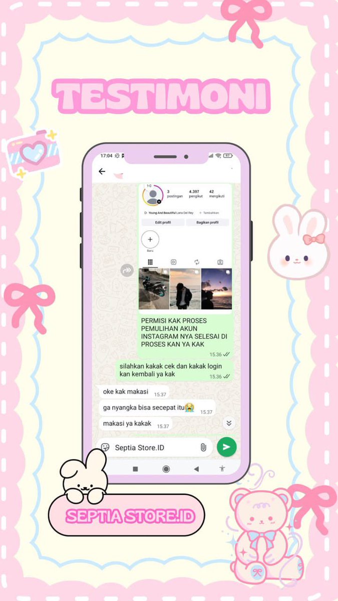 gyavl's tweet photo. open jasa balikin dan pulihkan akun

jasa pemulihan akun, email, telegram, line, twitter, facebook, instagram dll

jasa hapus akun, jasa hack akun, jasa sadap wa, jasa lacak lokasi orang, jasa lacak hp hilang by no hp atau imei

order langsung ke wa di bio
#zonauangㅤ https://t.co/tdh2Jm4sAy