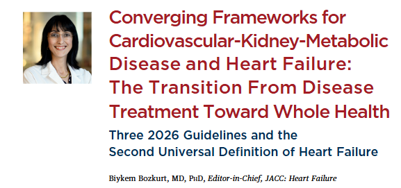 BiykemB's tweet photo. Transformation happening: Converging Frameworks for CKML &HF: Transition From Disease Treatment Toward Whole Health -Comparison of 3 Guidelines & HF Univ Definition https://t.co/WeOlABEOCo @JACCJournals #JACCHF @ACCinTouch https://t.co/zv7NAhUgKn