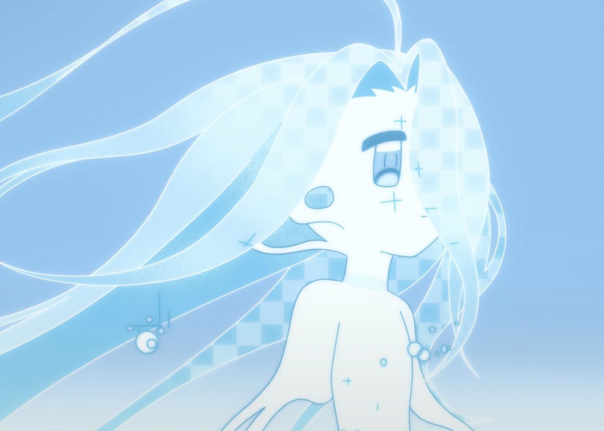 tokuwishies's tweet photo. i hope we see her again 😭 i was genuinely so excited for more of whatever the hell this creature is. ngl i really thought we were gonna get a whole storyline or idk, MORE of her… like girl don’t introduce a mysterious new character and then just disappear 😭 https://t.co/xmc5UTyIgm