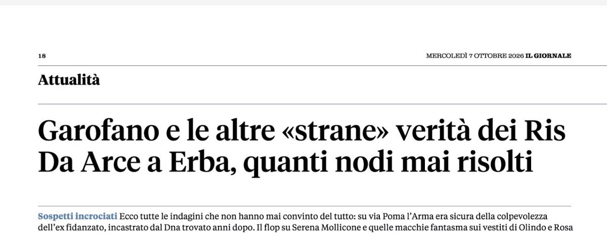 giusbrindisi's tweet photo. Toh…

#Garlasco
@ilgiornale https://t.co/BUpK07ApSk