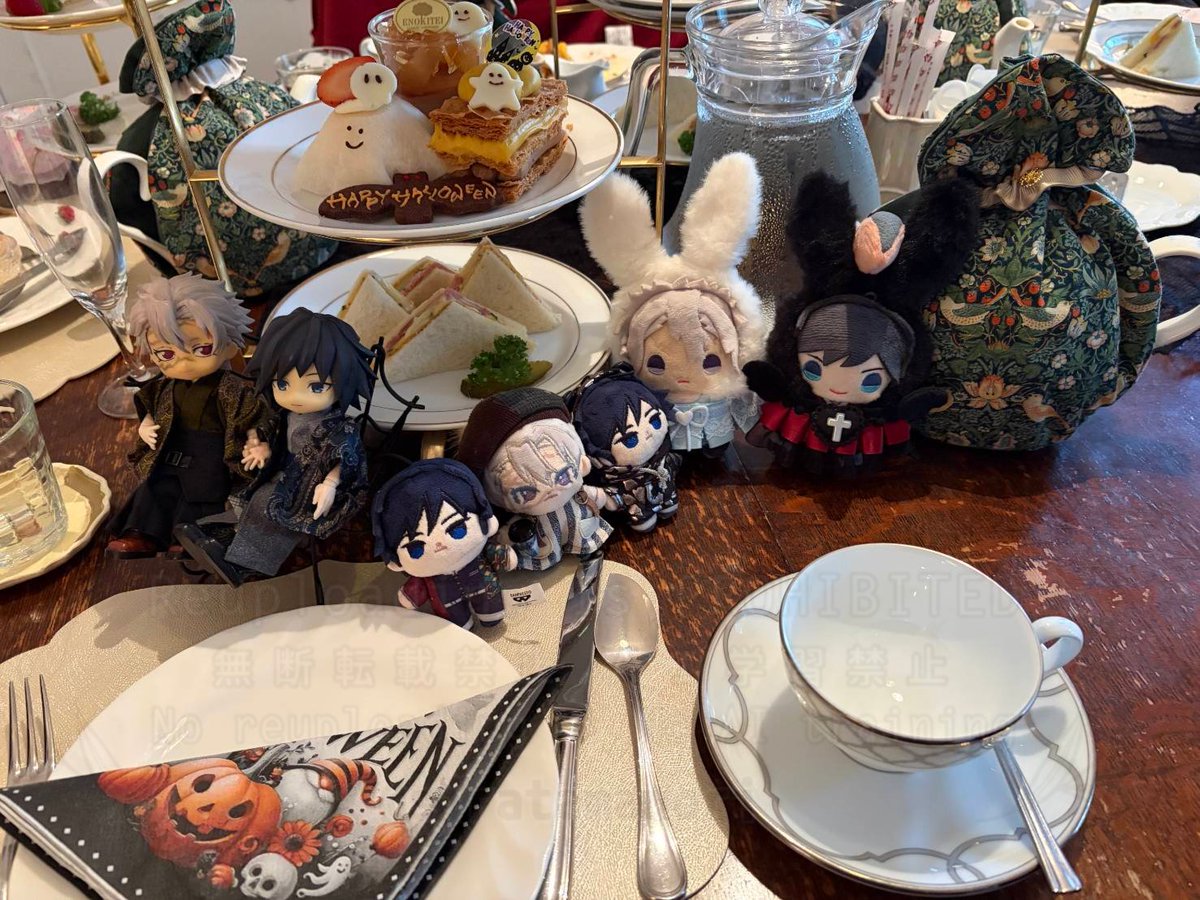 siratamanori's tweet photo. #ひらいて赤ブー
 
👹滅の刃
不🍃川🌪️実×冨🌊義💧
『風が織りなす水模様』
継続開催お願いいたします🙏
10/7まで！滑り込み〜💦

まめこ🌊 おにいちゃまたちとおさんぽっ🧡
まめこ🍃 ごはんもおいしかったねっ💜 https://t.co/T6z4AXC8HR