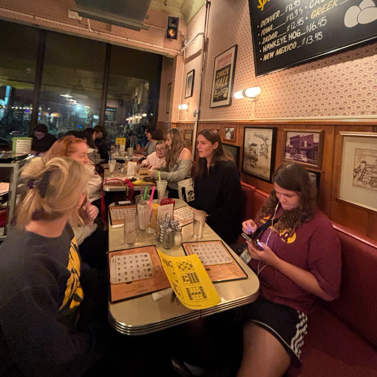 UIREACHProgram's tweet photo. Bingo night was a full house! 🎉🍔
Good food, good company, and plenty of friendly competition at Hamburg Inn. Thanks to everyone who came out and made the night one to remember!

Check out some highlights from the night! https://t.co/Y2dUrYaYhl