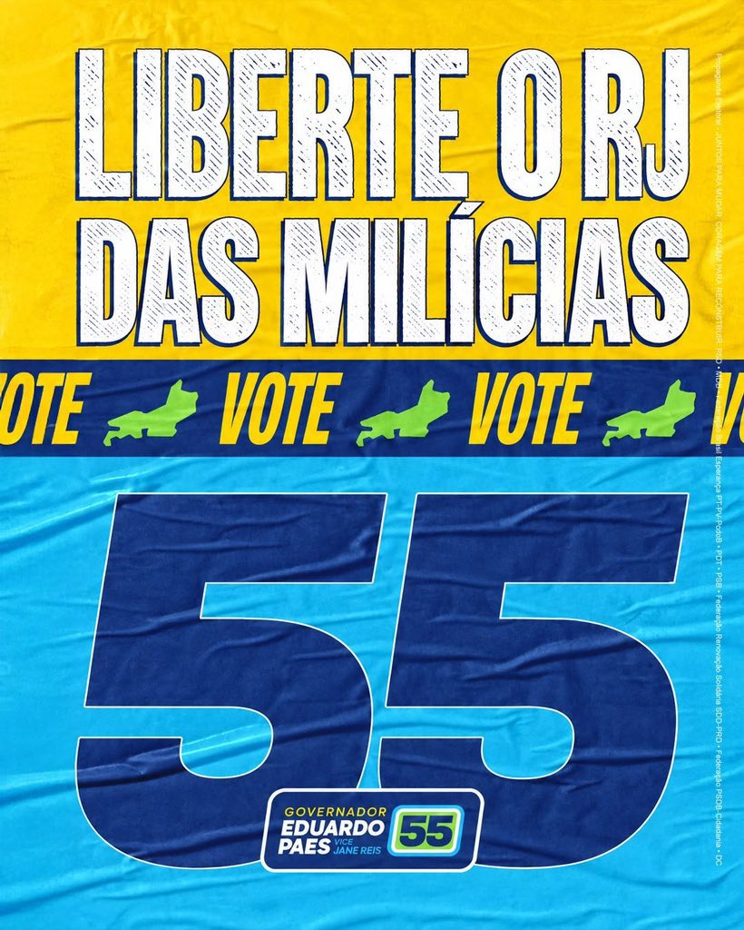 poponze's tweet photo. Fã-clubes lançam o movimento “TODO MUNDO PELO RIO” em defesa de um 2º turno para impedir que Douglas Ruas dê continuidade ao governo de Claúdio Castro. https://t.co/gJIpQwclSS
