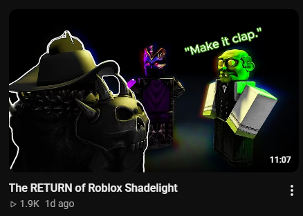 Variworkaday's tweet photo. #Roblox  I can't believe this is my first tweet, but it needs to be made: Recently, the "Shadelight" Roblox mythos has returned 

For those not in the know, this myth was founded by Kazdam, a notorious member, pedophile, manipulator, and abuser in the myth community (1/?) https://t.co/rcIIJPtZOE