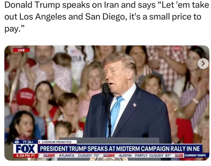 industryuncut's tweet photo. NAH WHAT DONALD TRUMP JUST SAY?!
😮🏅🌍 #donaldtrump #fox #news #campaignrally #media #press #industryuncutpodcast https://t.co/aD2rLud14j