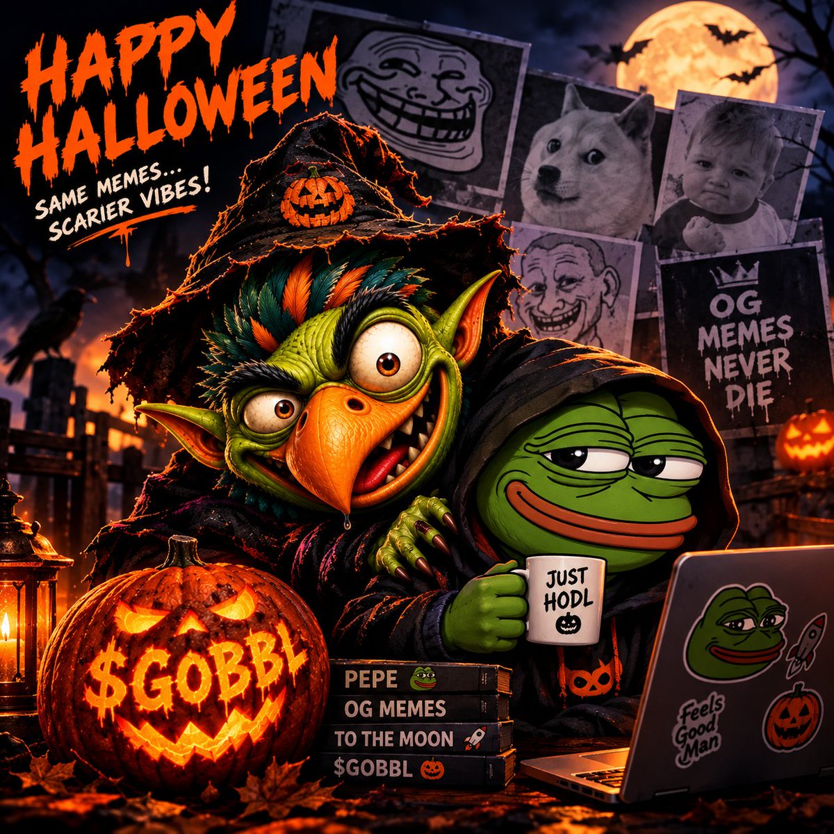 GOBBLWEEN entry by @Danielwellstile
