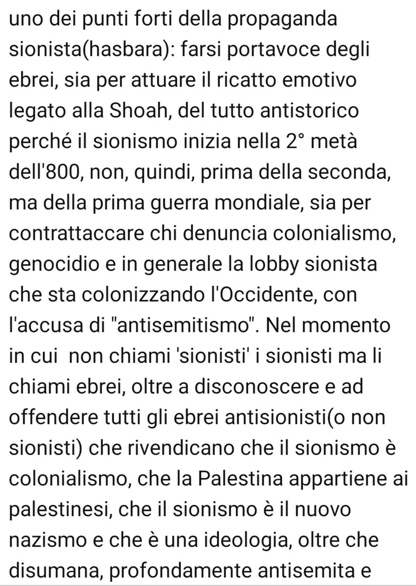 LauraFoschi6's tweet photo. 🧵👉GRANDE RABBIA NON POTER METTERE LIKE E CONDIVIDERE IL VIDEO.TANTE #INFORMAZIONI DA CUI PRENDERE APPUNTI,PORTANO A GALLA UN #SIONISMO DENSO, A CUI SI SONO PIEGATI TUTTI I #POLITICI CHE HANNO AVUTO SUCCESSO E I CUI POCHI AVVERSARI HANNO FATTO QUASI TUTTI UNA BRUTTA FINE.
👇🧵 https://t.co/EfvjIgPemG