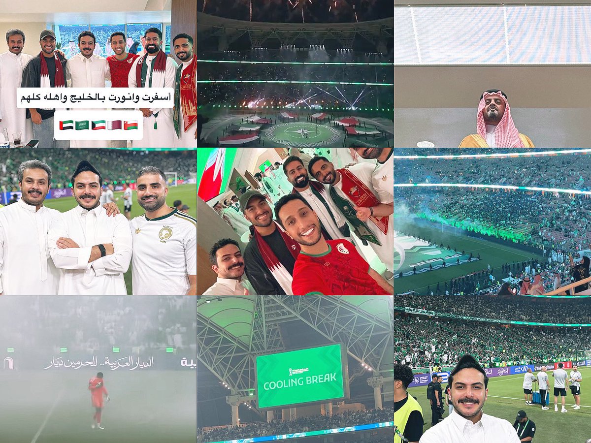 Nn_11o11's tweet photo. افتتاح وختام #كأس_الخليج 
حضور #سلطان_بن_نايف في أهم محطات البطوله وتغطيه جباره نقلت لنا الأجواء بكل تفاصيلها 🇸🇦
شكراً @snaif111 على هالتغطيه الجميله عشنا تفاصيلها معك في نقطة البدايه ونقطة النهايه🏆💚!

الإنطلاقه ▸
https://t.co/MeDG82J3Gc

الختام ▸
https://t.co/GOoR9T2QBw https://t.co/zamQgPjcZC