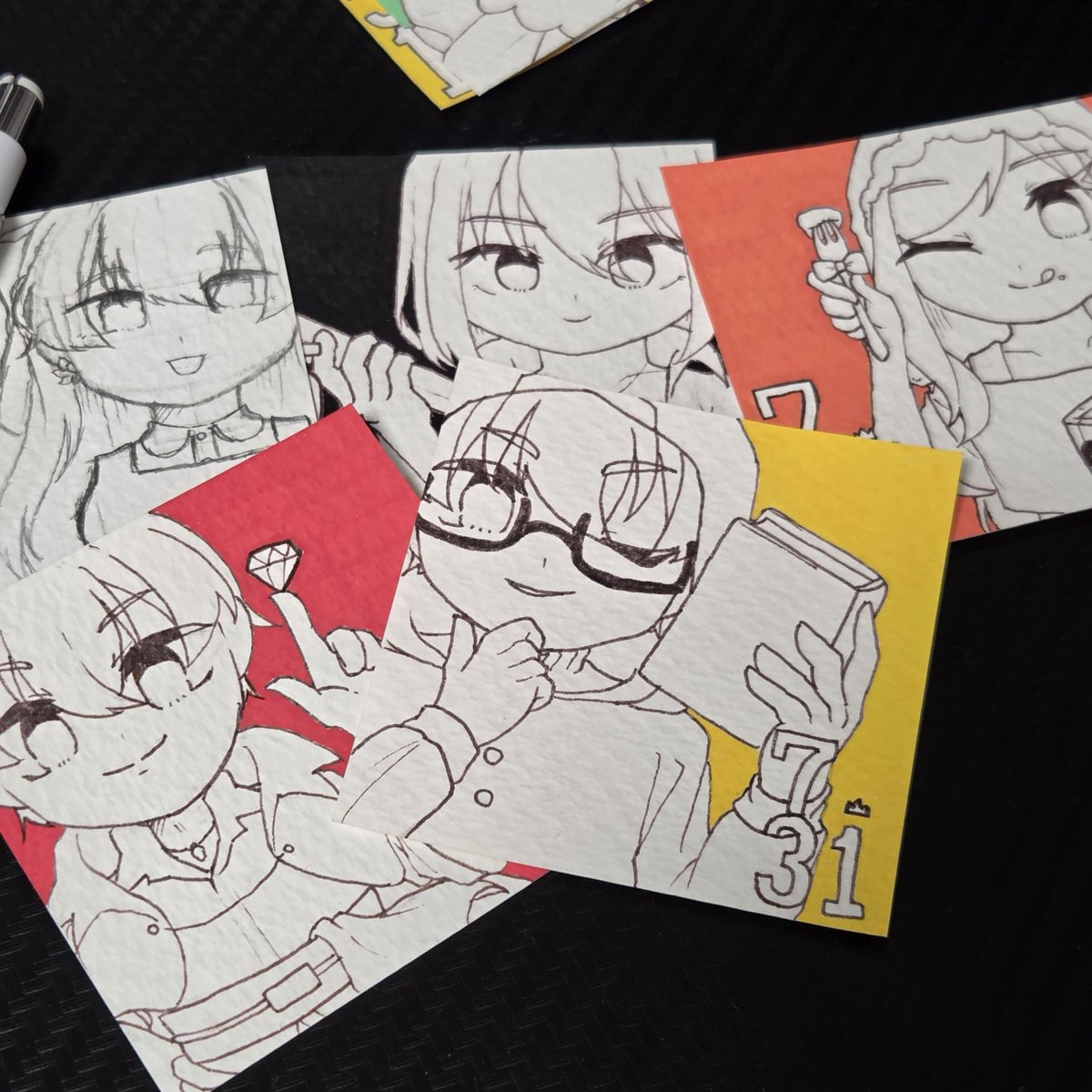 CreamSoda_AMZ's tweet photo. 描いてます https://t.co/ygFKAT1xlg
