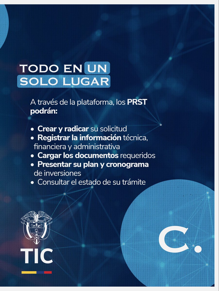 Ministerio_TIC's tweet photo. 📢 Ahora solicitar la excepción del pago de la  #ContraprestaciónTIC es más fácil. Los pequeños proveedores de Internet fijo residencial minorista podrán hacerlo de manera digital a través del Sistema de Exoneración de la Contraprestación. 

Los interesados pueden ingresar acá ➡️ https://t.co/N3o8wJ8NEP