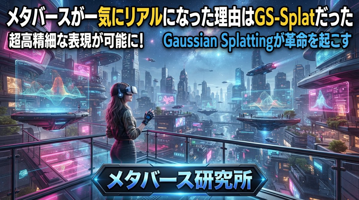 glasses09454853's tweet photo. 写真から空気感ごと3D空間へ一瞬で復元する「GS-Splat(ガウス・スプラッティング)」がメタバースを劇変させた!
実写レベルの超リアル仮想空間の秘密とは?
https://t.co/EdNNEI2nRo
#GSSplat #GaussianSplatting #メタバース #3Dモデリング #SHERPAWORLD #メタバース開発 #Web3 #CG技術 https://t.co/aoRzNaHzL3