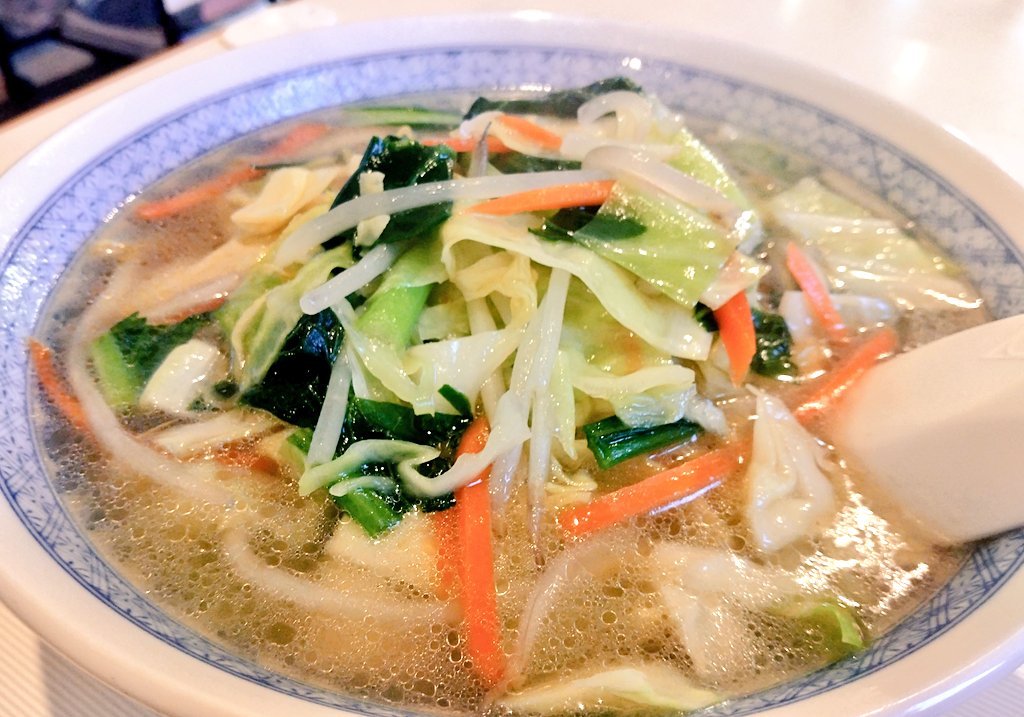 shiogoyagyoza's tweet photo. おはよーございます☀
秋晴れ～☀
食欲の秋ですね～🤤

今日のランチはタンメン🍜です
よろしくお願いいたしますです🙇 https://t.co/Ao9fgfHw7G