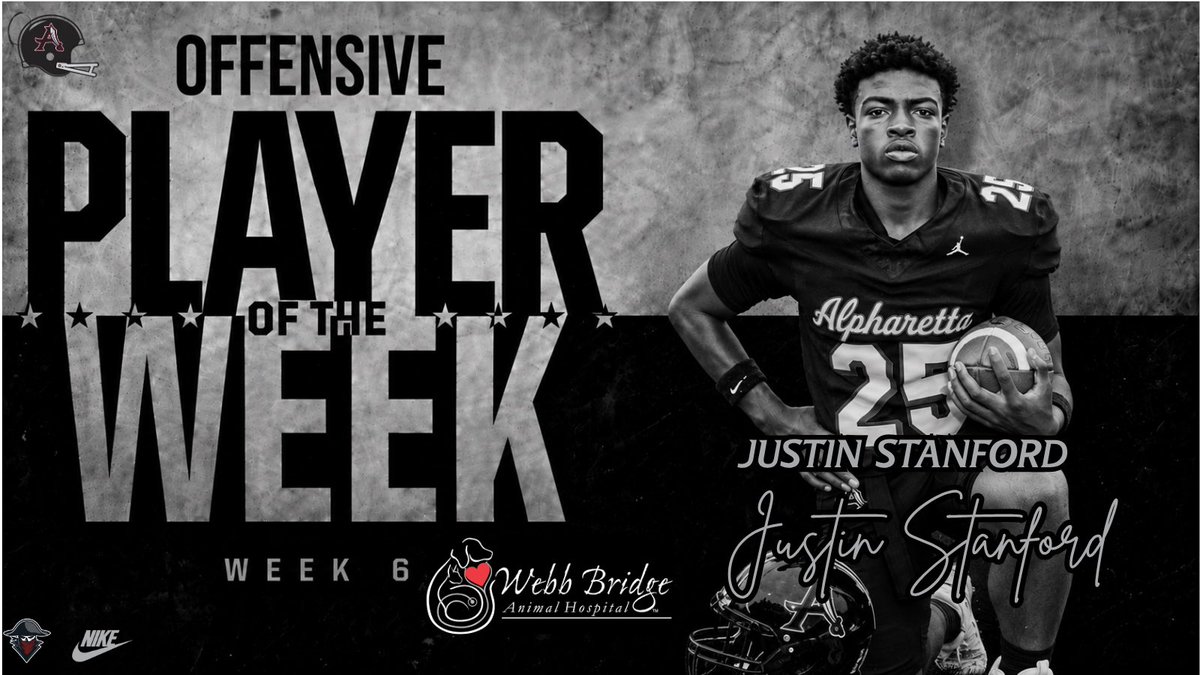 AHSFootball's tweet photo. Week 6 Players of the Week vs. Riverwood.
33-0 win on Homecoming
Player of the Game - @daonlykp_2028
Offensive POW- Justin Stanford
Defensive POW- @Noah_primetime
Special Teams POW- Matthew Schellhous
Scout POW- Gabriel Stringfellow
#AllinAllRaider #BurnTheShips https://t.co/A0QbXQkoRH