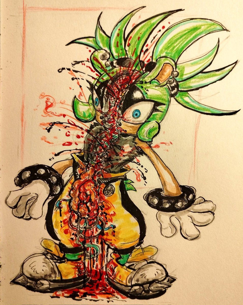 three_x_3's tweet photo. Day 6 ( #goretober2026 #surgethetenrec ) https://t.co/lASf7WUdbu