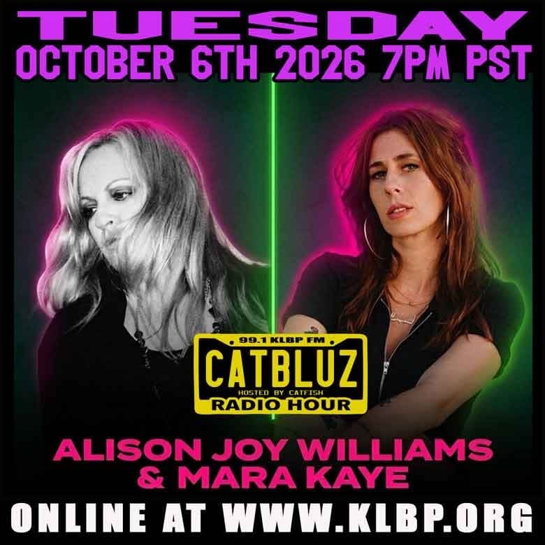 KLBPFM's tweet photo. TUESDAY 7PM PST Special Guests Allison Joy Williams and Mara Kaye speaks about music and Linda Elizabeth Cooper only on KLBP - #catbluzradiohour #991klbpfm #longbeachbluesradio #supportlivemusic #ladiessingtheblues https://t.co/LGBbYPikvZ