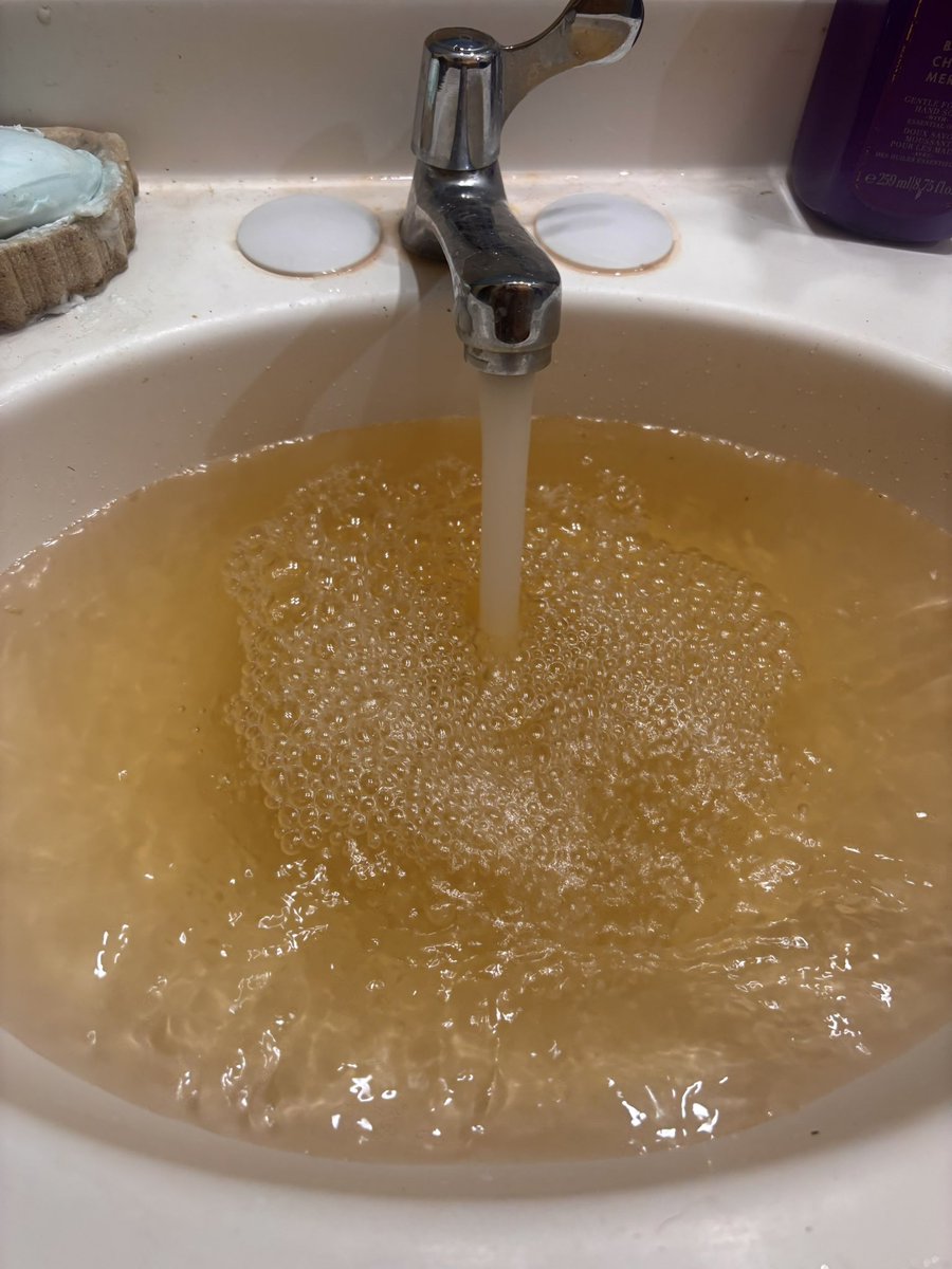 jiselle_andrea_'s tweet photo. Convinced WASA sent me toilet water what the hell is THAT @wasatnt I need proof of sanitation 🤢 https://t.co/OPZFSITAQw