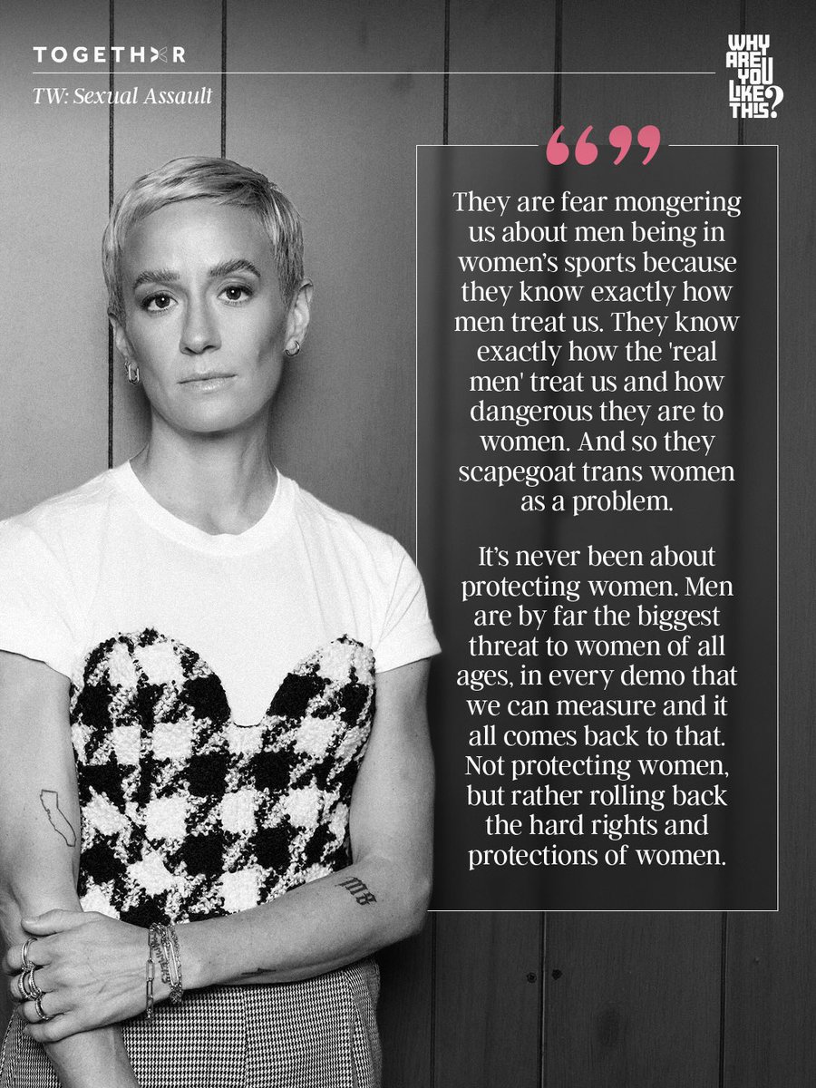 togethxr's tweet photo. A powerful message from Megan Rapinoe on the Cornell University investigation, calling for accountability and greater protection for women. Tune in now on Megan's YouTube for the full statement.

(via @whyareyoulikethis) https://t.co/xExit5k1Kw