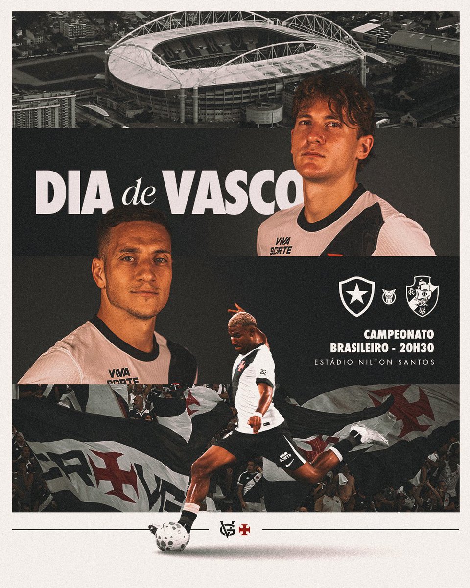 VascodaGama's tweet photo. 𝓔𝓼𝓽𝓪𝓶𝓸𝓼 𝓭𝓮 𝓿𝓸𝓵𝓽𝓪. 𝓥𝓪𝓶𝓸𝓼 𝓪 𝓬𝓪𝓶𝓹𝓸 𝓹𝓮𝓵𝓪 𝓬𝓻𝓾𝔃 𝓮 𝓸 𝓼𝓮𝓷𝓽𝓲𝓶𝓮𝓷𝓽𝓸 𝓭𝓮 𝓬𝓪𝓭𝓪 𝓿𝓪𝓼𝓬𝓪í𝓷𝓸!

É DIA DE CLÁSSICO. É DIA DE VASCO NO BRASILEIRÃO! 💢

#DiaDeVasco
#VascoDaGama https://t.co/KCqhTSDUL3