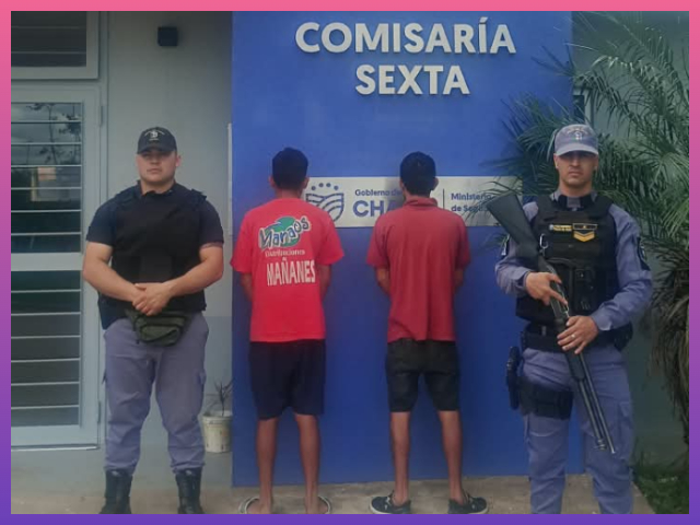 NPChaco1's tweet photo. #SAENZPEÑA: Dos #Jóvenes Fueron #Demorados Tras Ser Señalados Por Un #Hurto
#NoticiasDelParana https://t.co/yJLFJbdnlo https://t.co/96pgQKVio3
