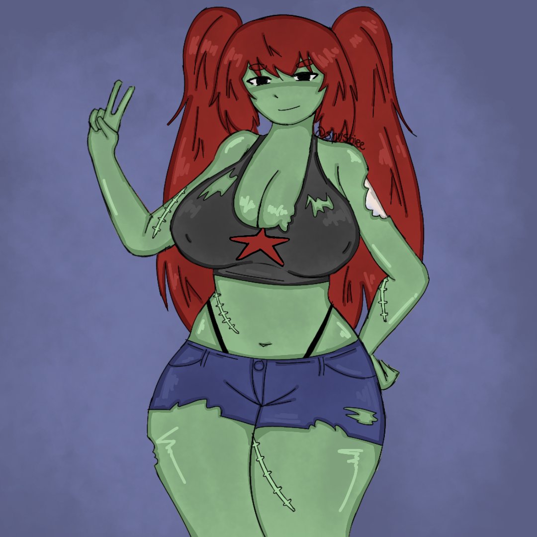 Snushiee's tweet photo. Day 1 zombie
#drawtober #ocart #digitalart https://t.co/P9OSECikrj