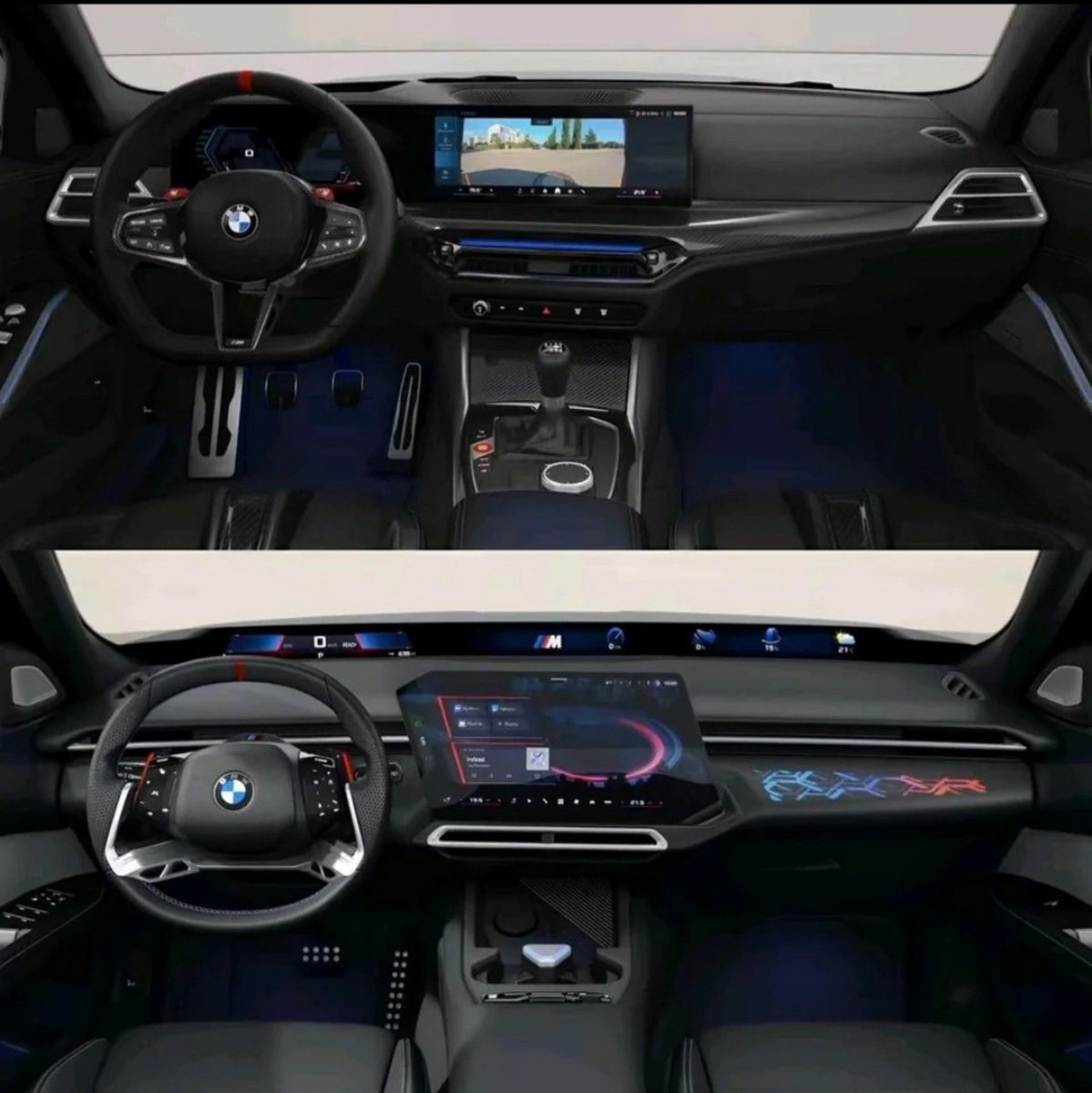 21Jelato's tweet photo. Das war’s für mich wahrscheinlich wirklich mit dem M3. 😂

Der G80 war meiner Meinung nach der letzte M3, der noch richtig Charakter hatte.

Ja, über die riesige Niere konnte man sich anfangs streiten, Mittlerweile finde ich sie echt geil. Aber wenn der nächste M3 wirklich in diese neue BMW Designrichtung geht, bin ich raus.

Außen erkenne ich kaum noch einen M3 und innen könntest du das BMW Logo vom Lenkrad nehmen und mir erzählen, ich sitze in irgendeinem chinesischen Elektroauto.

Technisch wird das Ding wahrscheinlich komplett geisteskrank.

Aber optisch? Für mich ein brutaler Rückschritt.

G80 oder neue Generation welchen würdet ihr nehmen?