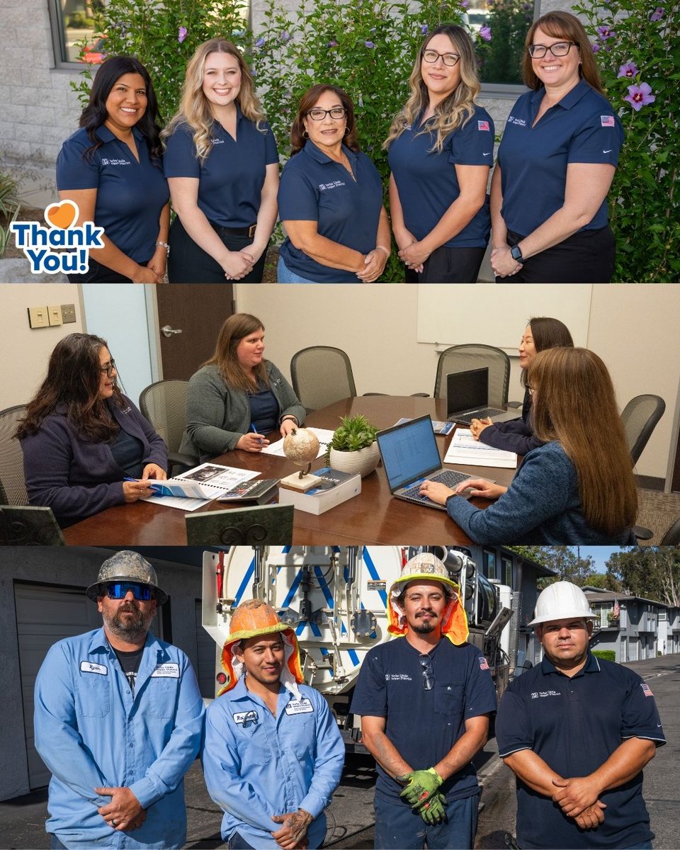 YLWD's tweet photo. This week is #WaterProsAppreciationWeek! 💧 We'd like to show off the amazing, hard working men and women working behind the scenes at YLWD. 🧡💙 From Admin to Operations, thank you for the incredible work you perform each day for customers. Your work is worth celebrating! 💪✨ https://t.co/OZj95zB7vO