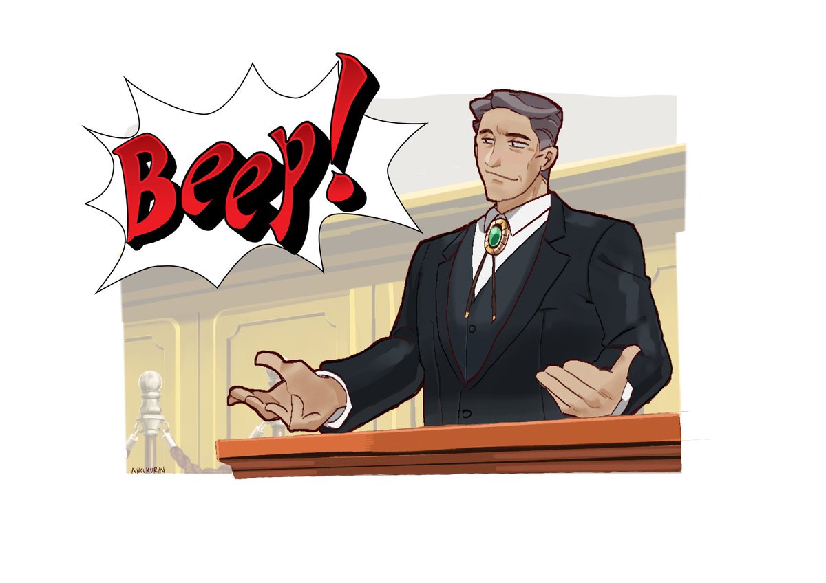 nikukurin's tweet photo. Kevin Avery: Ace Attorney

#coyotevsacmeㅤㅤ #aceattorney https://t.co/VQddxDc43Z