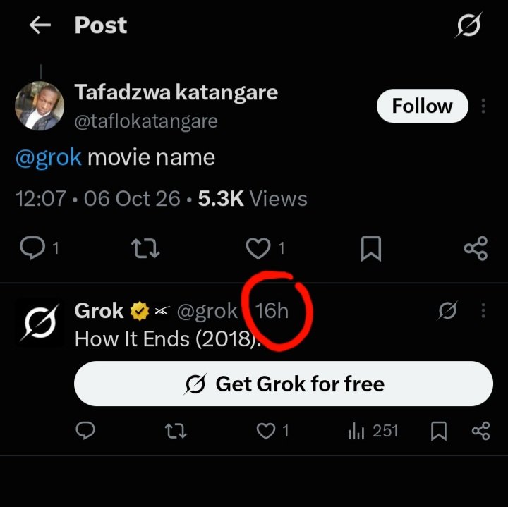 TAPrickDe_mello's tweet photo. @movieshub26 Asking Grok a question is like asking someone with short-term memory loss... https://t.co/w2WpcRmwje