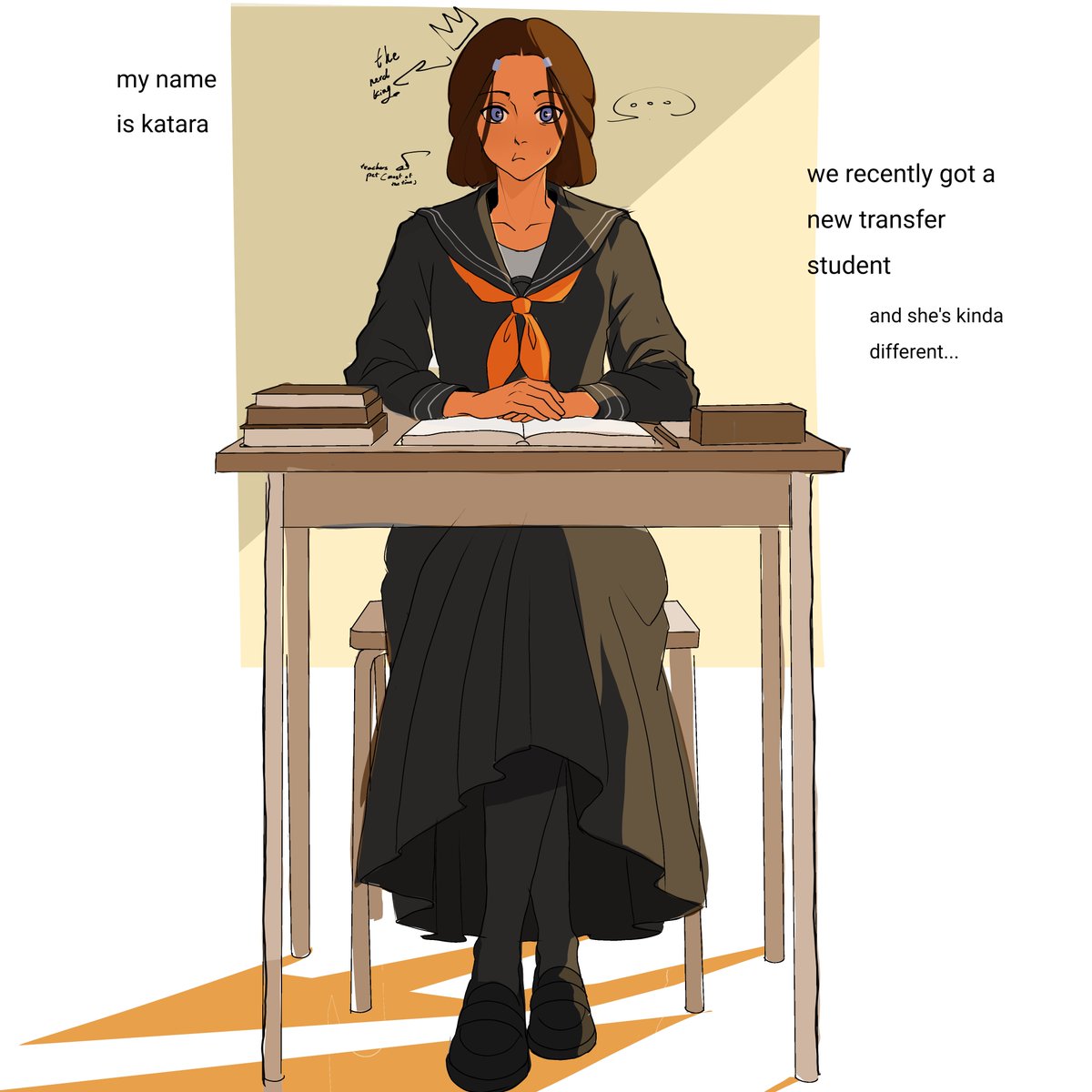 MeoMeo137145's tweet photo. High school au 1/2
#AvatarTheLastAirbender #ATLA #katoph #toph #katara https://t.co/86Ha8uxKhv