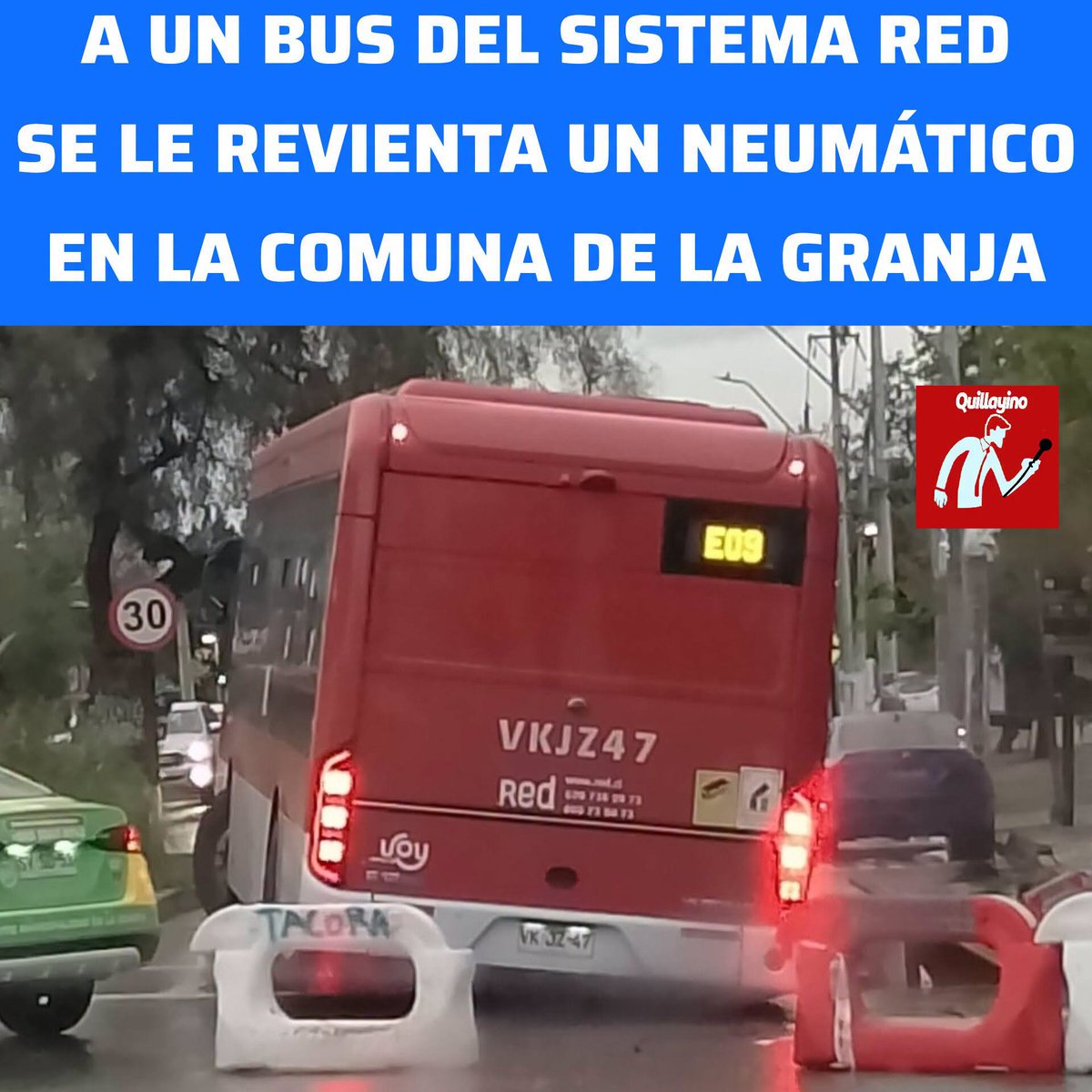 elquillayino's tweet photo. El hecho ocurrió en la jornada de este martes en Joaquín Edwards Bello cuando comenzaba a llover de manera más fuerte.
El afectado fue un bus del recorrido E09.
#lagranja #lagranjachile #lagranjacity #comunadelagranja #sistemared https://t.co/m4Zuc79GOi