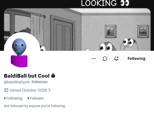 BaldiBall's tweet photo. Made a private because im a cool kid https://t.co/Bx6MAFXVtr