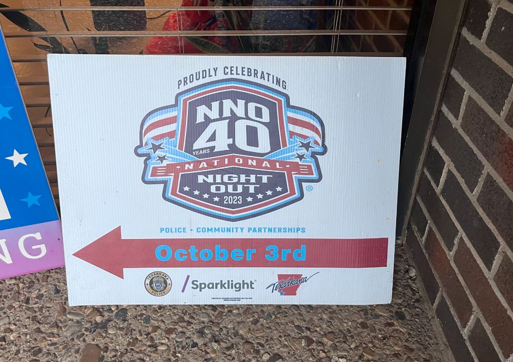 EngagingAR's tweet photo. Our Texarkana team joined the annual National Night Out, connecting with neighbors, sharing resources, and being part of the community we serve.

This event was hosted at the center operated by Bridging the Gaps of Arkansas. https://t.co/FZsNKqSRNq
