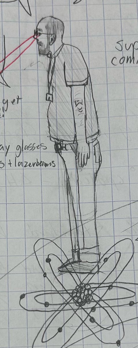 kittykilan's tweet photo. I drew my chemistry teacher. https://t.co/zNVaQcViAw