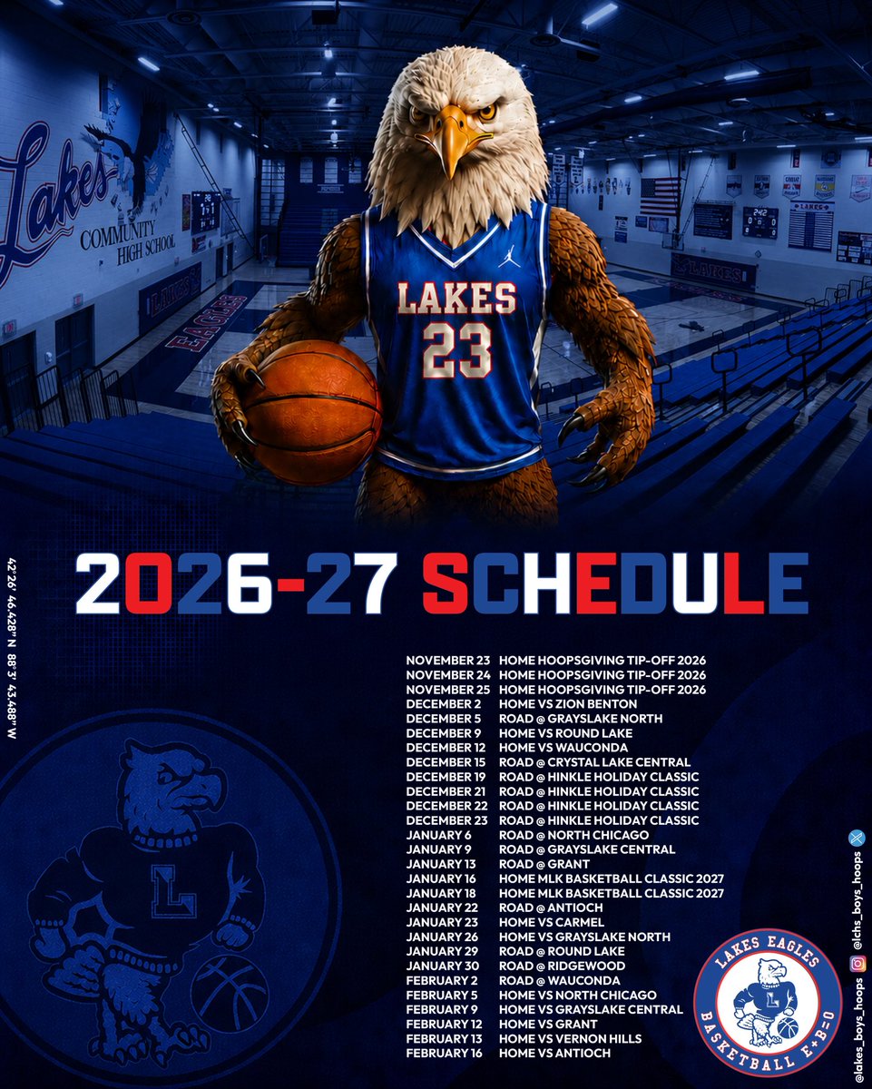 LCHS_boys_hoops's tweet photo. 🚨Lakes Varsity Schedule! https://t.co/mSHrySYAYx