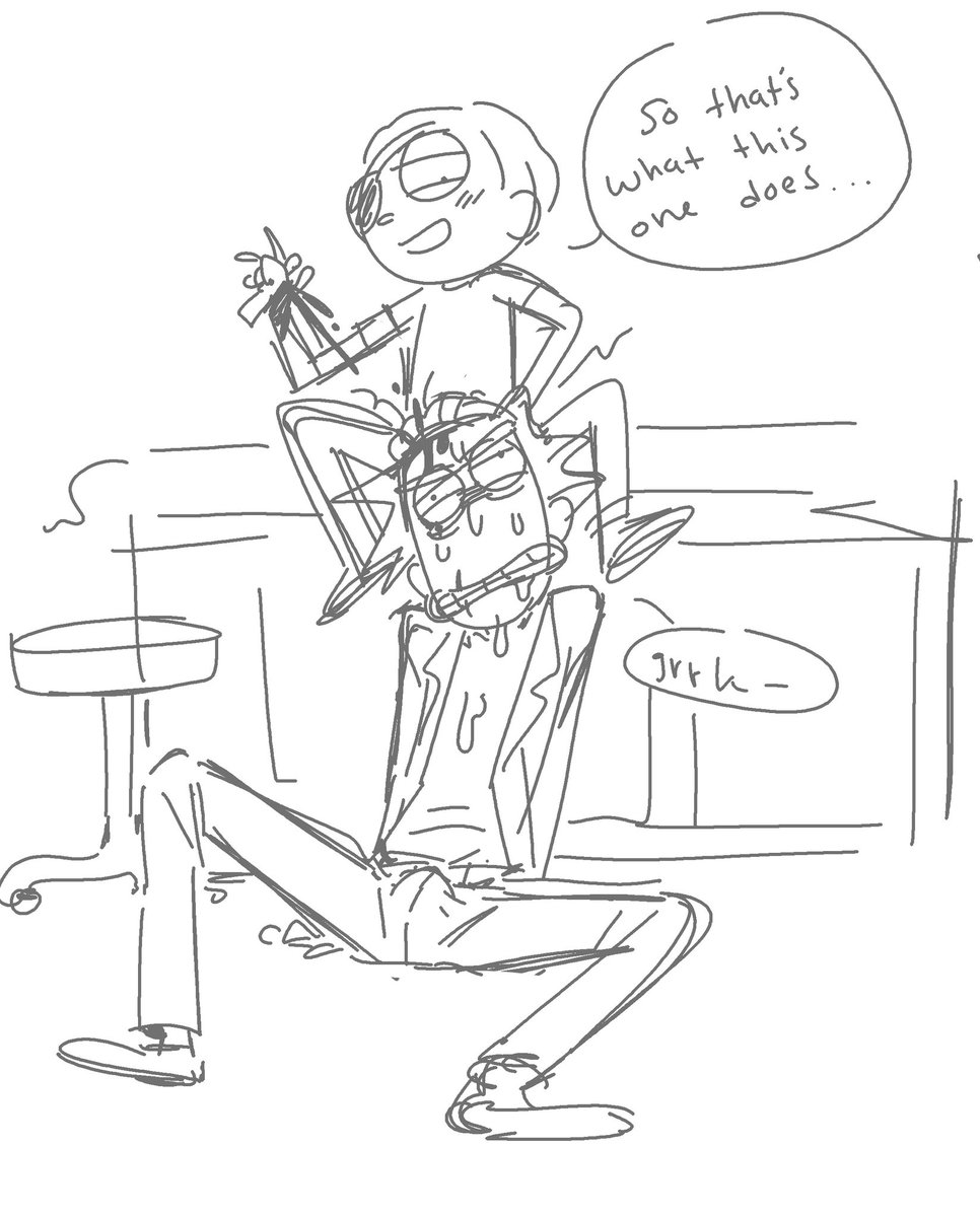 evilmoscato's tweet photo. Omg I drew this yesterday but I guess I’m uploading it a day late… #rickortober2026 EM and ER yay https://t.co/DIXVbpuTGd