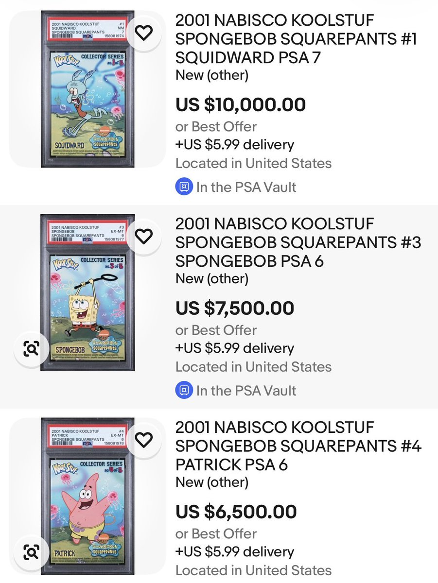 beforethepop's tweet photo. 2003 Upper Deck “rookie” SpongeBob has been on fire this year.

I’m still a 2001 KoolStuf guy at the right price. This one is just much harder to find. 

Waiting. https://t.co/UpzplFBF5N